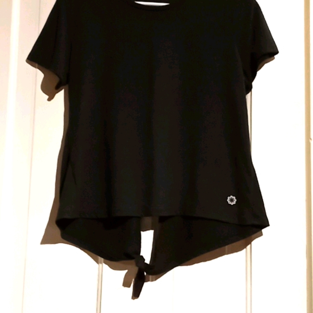 Open back, short sleeve T